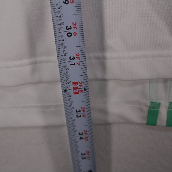 Adidas  Polo Men's 2XL White Short Sleeve Solid ClimaCool Detroit Golf Club - Picture 5 of 10